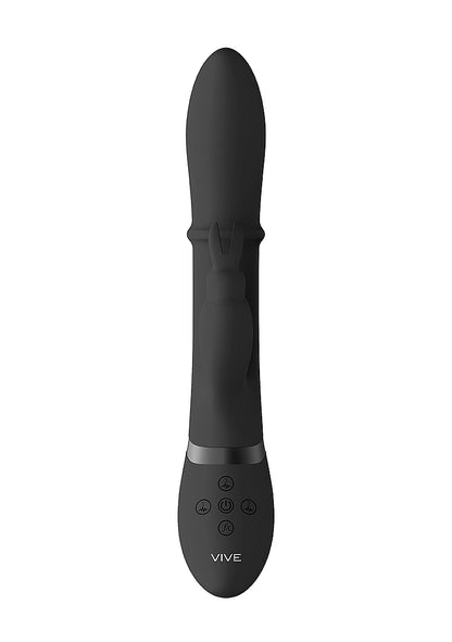 Halo - Stimulating Rings, Vibrating G-Spot Rabbit - Black