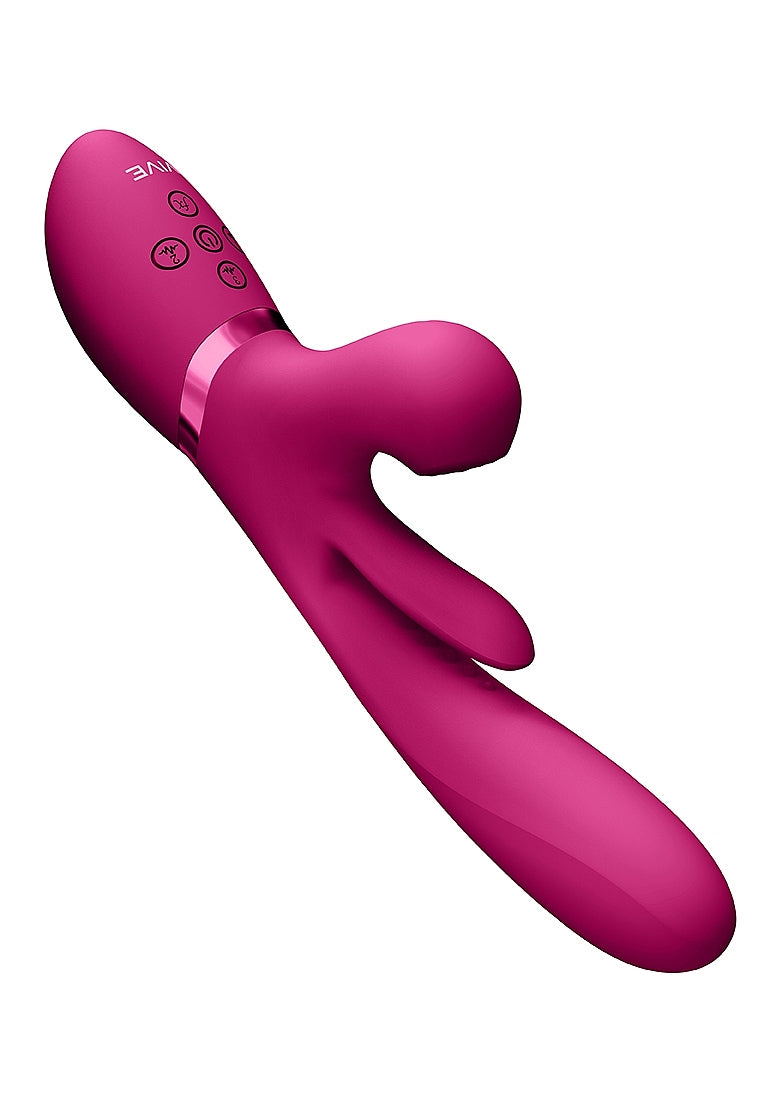 Kura - Thrusting GSpot, Flapper, PulseWave Clit