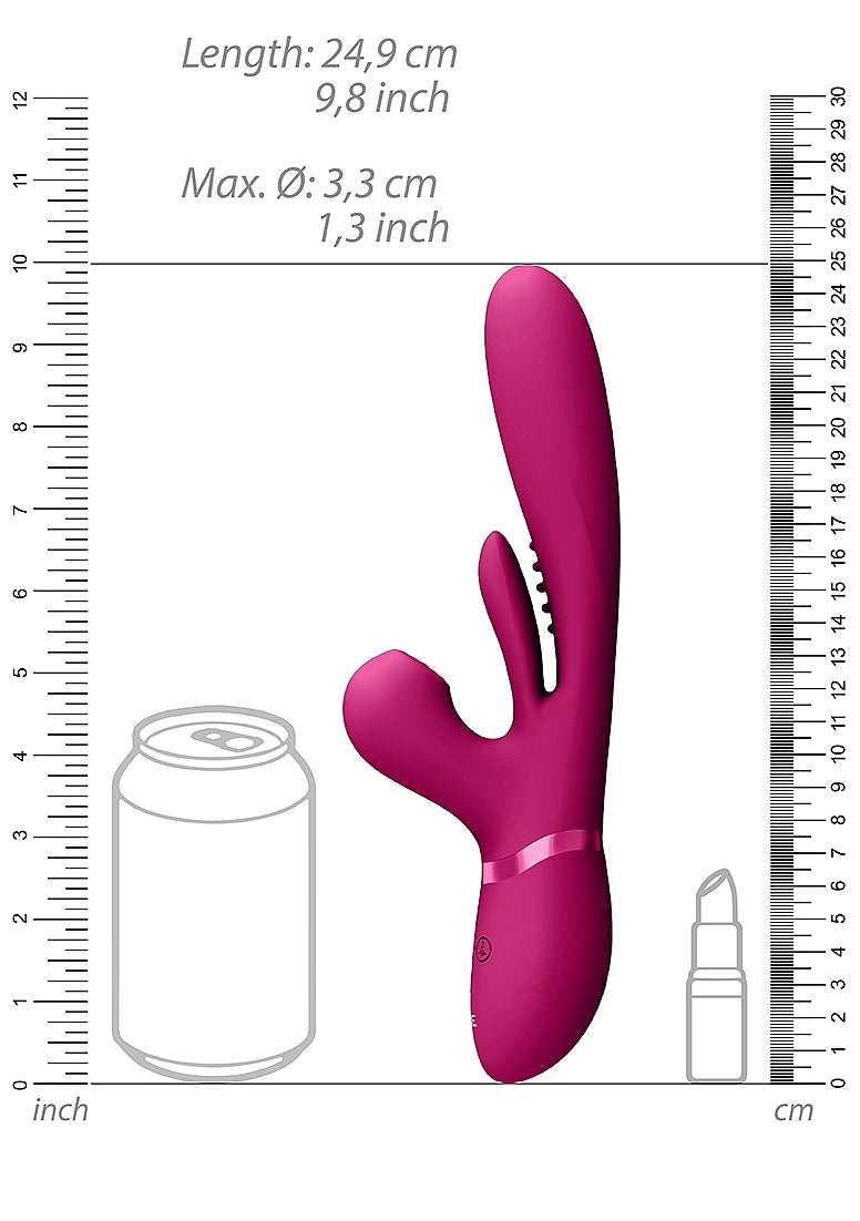Kura - Thrusting GSpot, Flapper, PulseWave Clit