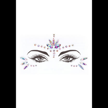 Juego de 2 piezas con sujetador, ligas y pegatina decorativa