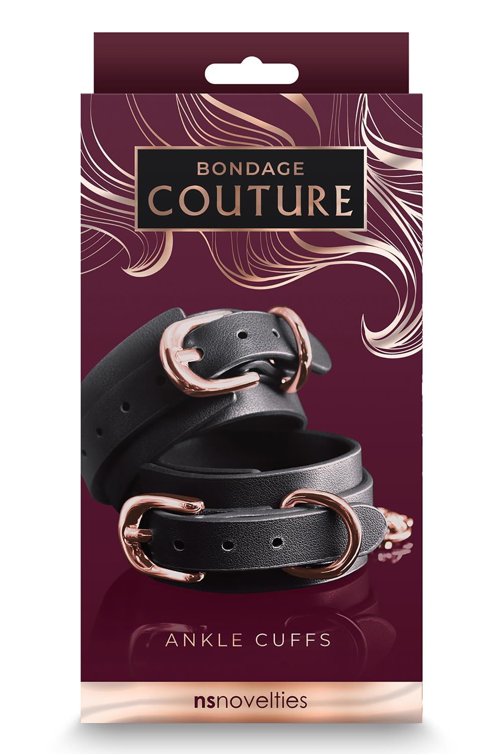 Bondage Couture Esposa Tobillo Negro