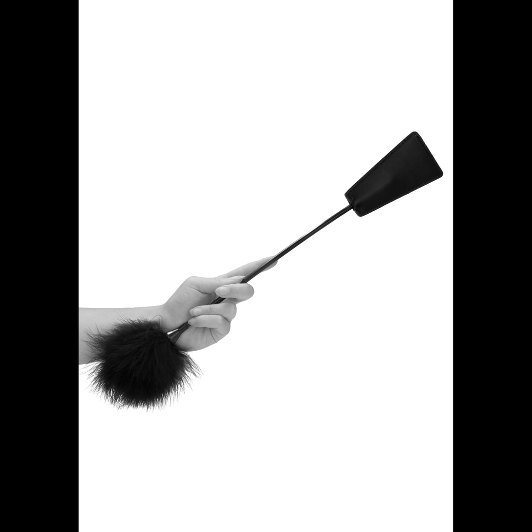 Crop with Feather Tickler