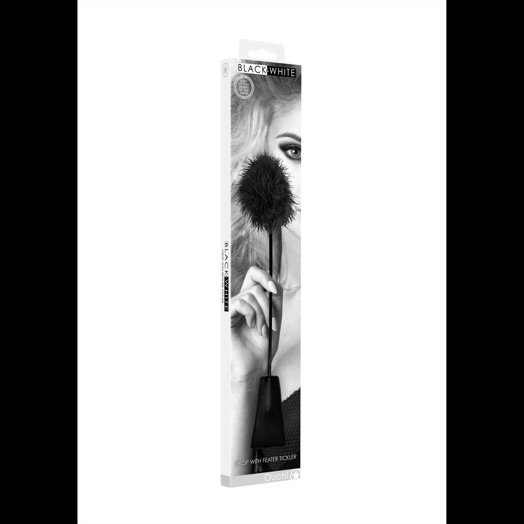 Crop with Feather Tickler