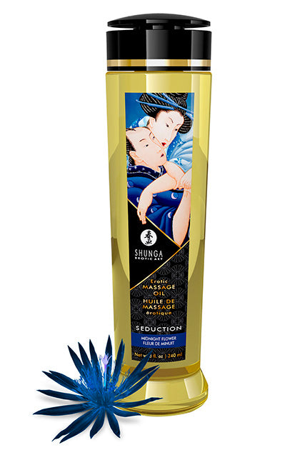 Shunga Massage Oil Seduction - Flores de Medianoche
