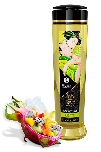 Shunga Massage Oil Irresistible - Asian Fusion