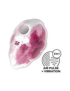 Cloud Dancer red print