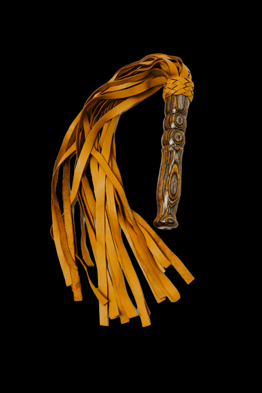 Wood handle flogger