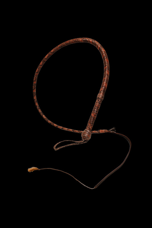 3 feet long double curved Leather