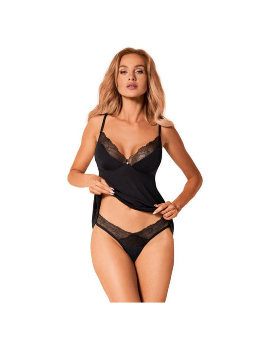 OBSESSIVE - BELLA ROU TOP & PANTIES XS/S