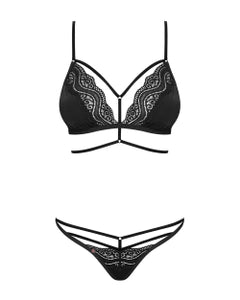 OBSESSIVE - DIYOSA SET 2 PCS BLACK S/M