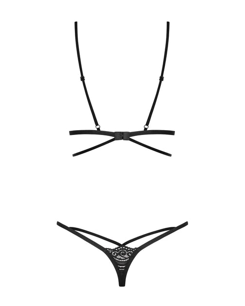 OBSESSIVE - DIYOSA SET 2 PCS BLACK S/M