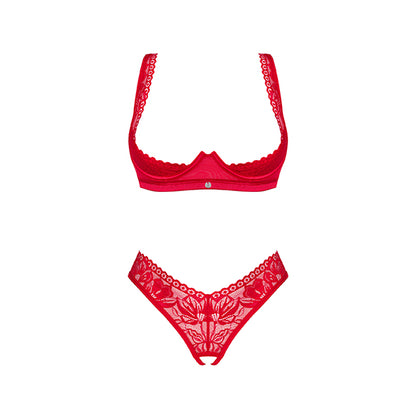 OBSESSIVE - LACELOVE CUPLESS 2-PCS SET M/L