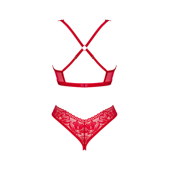 OBSESSIVE - LACELOVE CUPLESS 2-PCS SET M/L