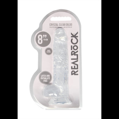 Realistic Dildo with Balls - 8" / 21 cm