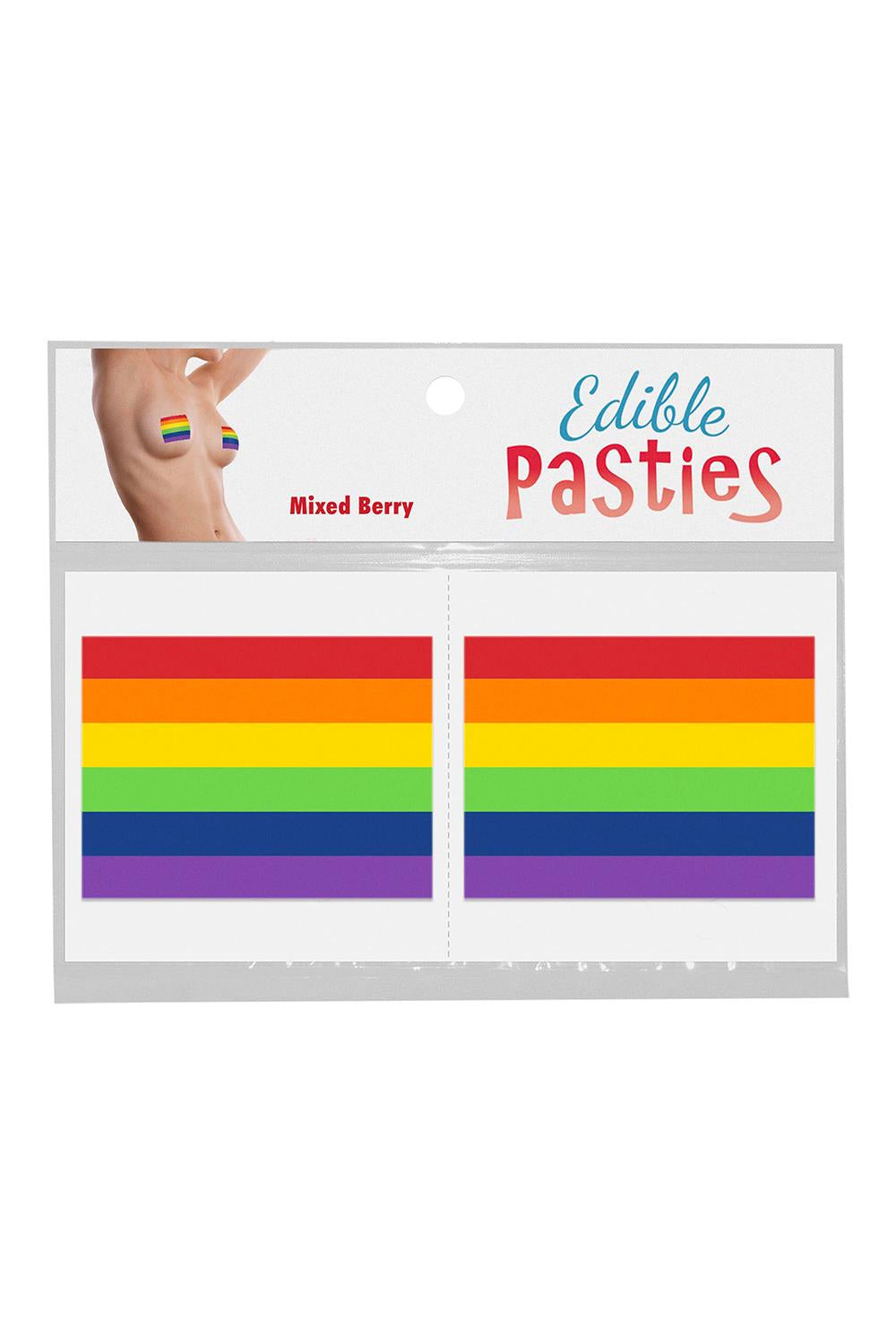 PRIDE FLAG EDIBLE PASTIES