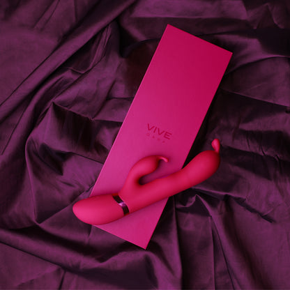 Gada - Triple Action Rabbit Vibrator - Pink