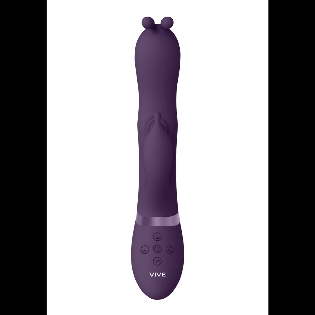 Gada - Vibrador Conejo con Triple Acción - Lila