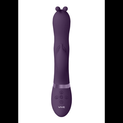 Gada - Vibrador Conejo con Triple Acción - Lila