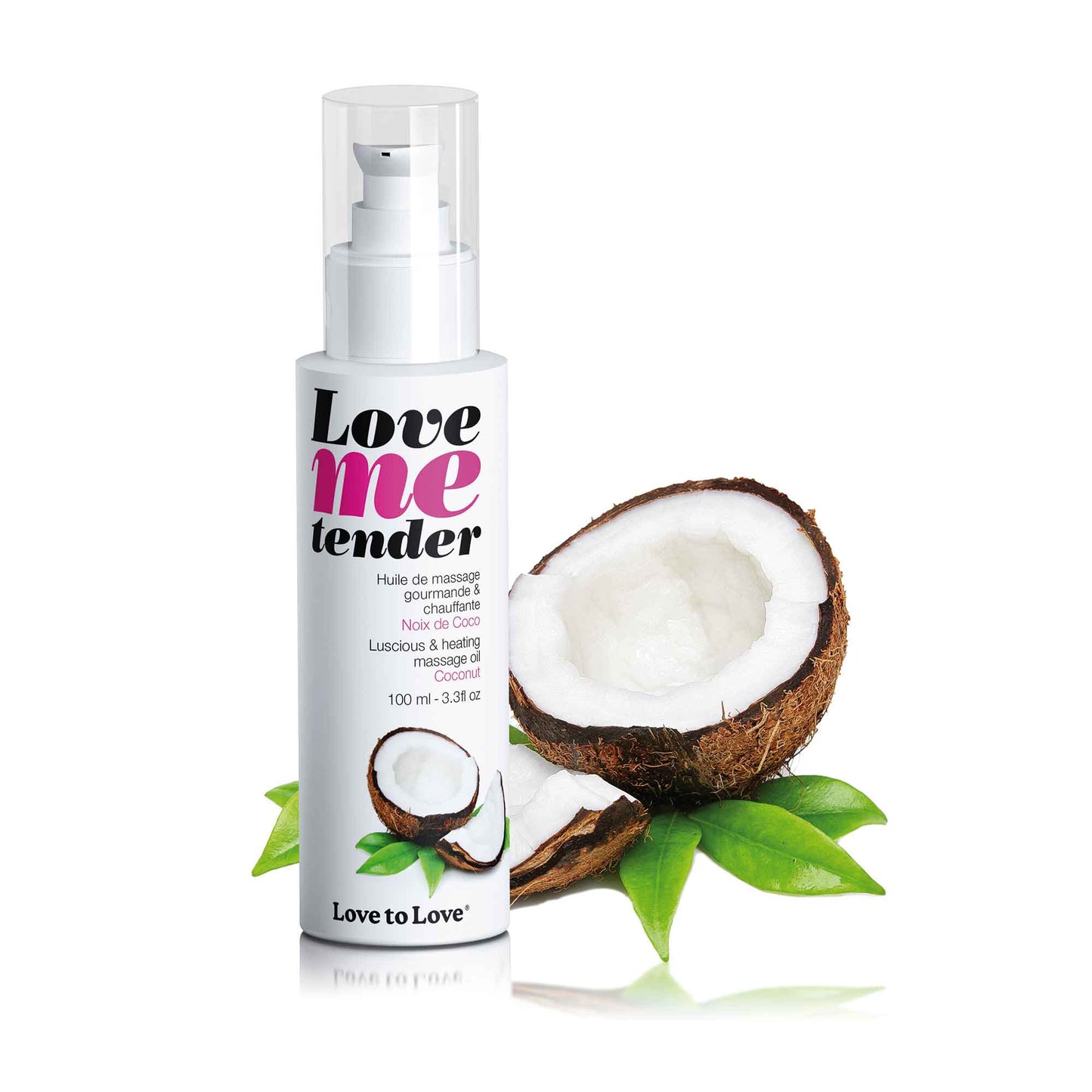 Love me Tender Heating Massage Oil - Coconut