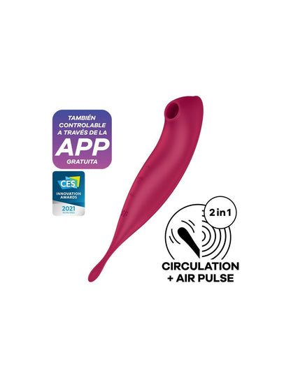 Twirling Pro Connect App dark red