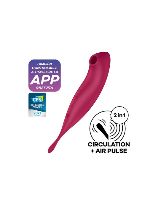 Twirling Pro Connect App dark red