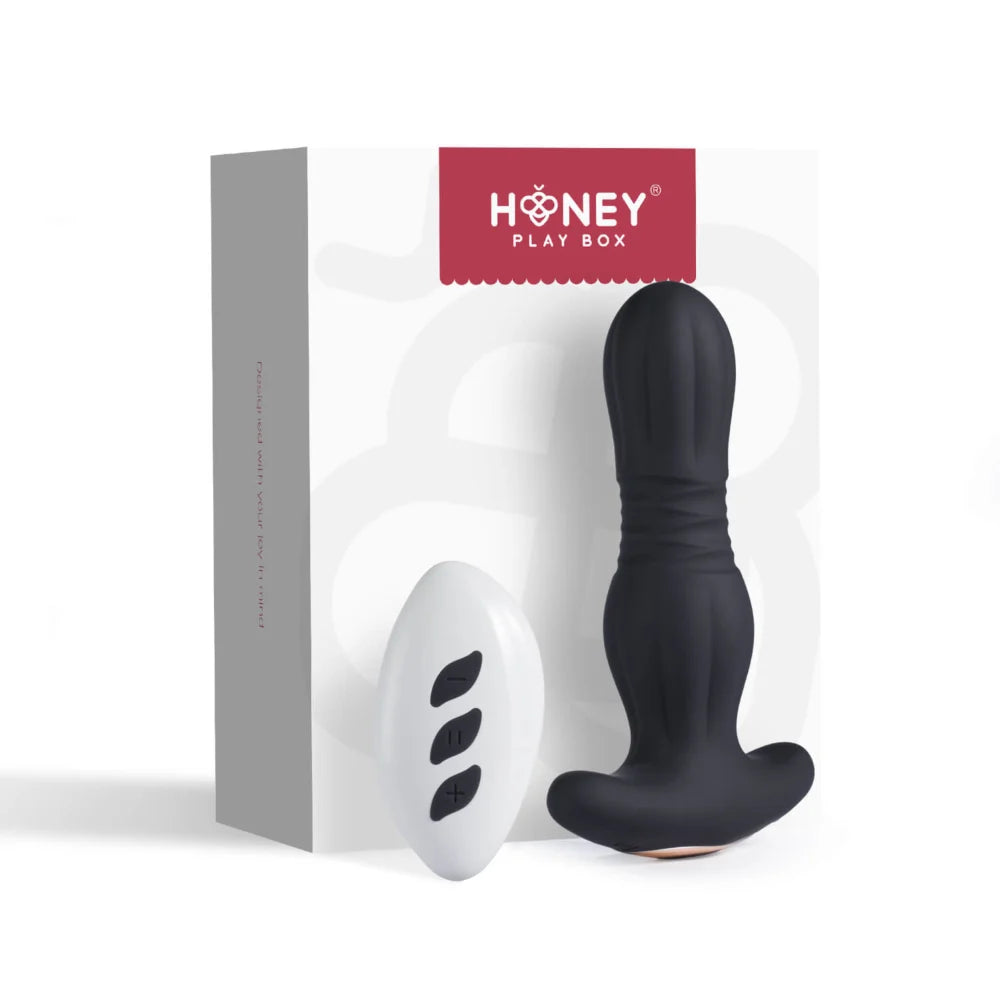 Agas - Plug anal avec télécommande