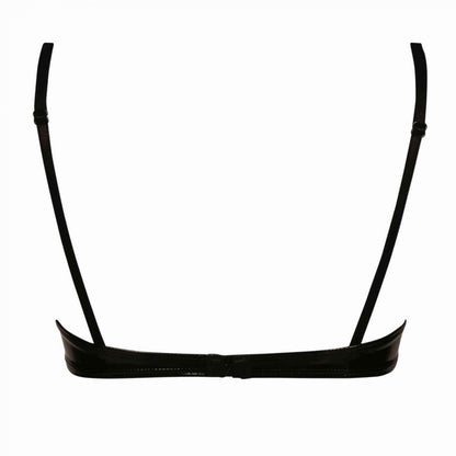 Vinyl Open Bra 85B