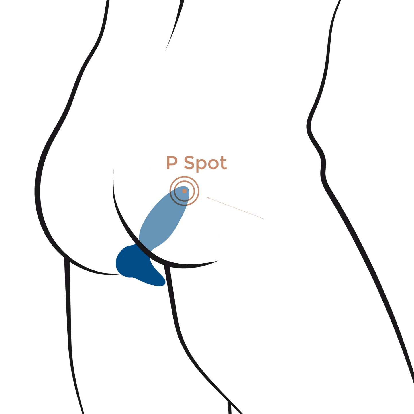 Plug con vibración Little Rocket II + APP - Adrien Lastic