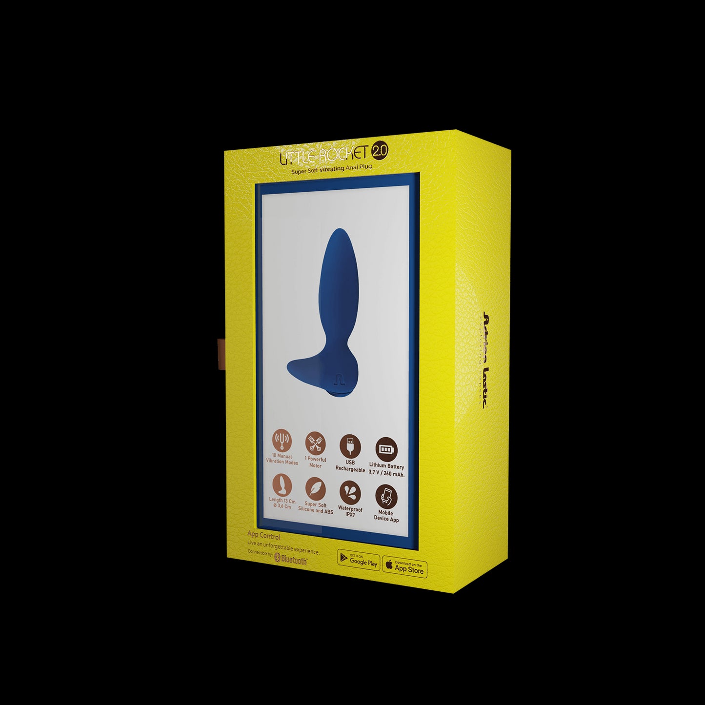 Little Rocket II Vibrating Plug + APP - Adrien Lastic 