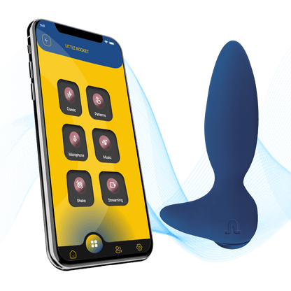 Plug con vibración Little Rocket II + APP - Adrien Lastic