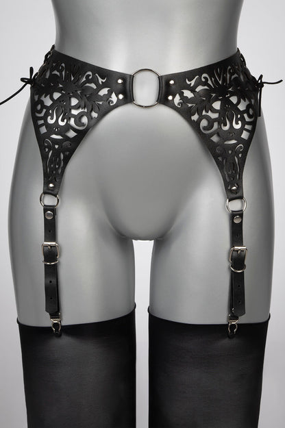 Leather Garterbelt Lucy