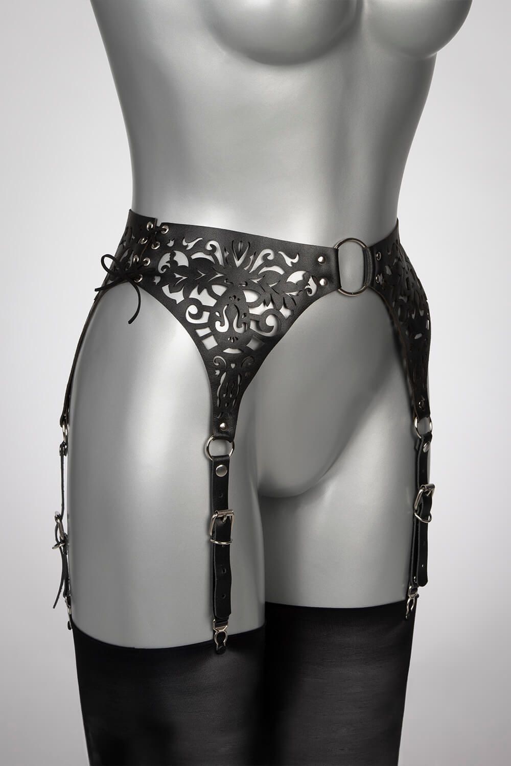 Leather Garterbelt Lucy