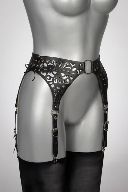 Leather Garterbelt Lucy