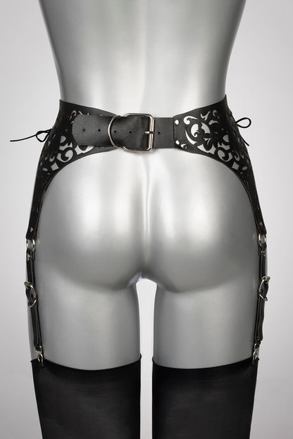 Leather Garterbelt Lucy