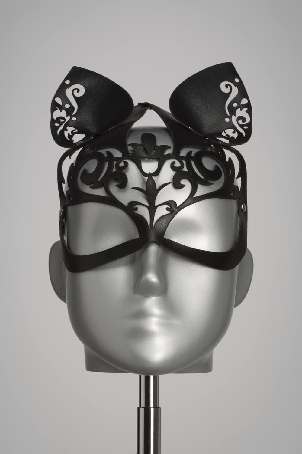 Leather Catwoman Mask - Lilly