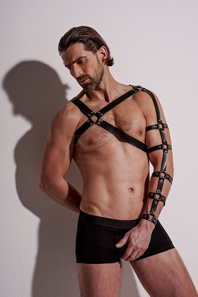 Leather Harness Man - Spartacus