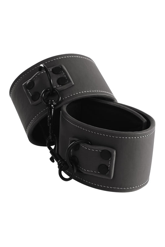 Esposas de Bondage Negras - Renegade