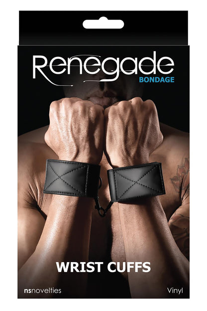 Esposas de Bondage Negras - Renegade