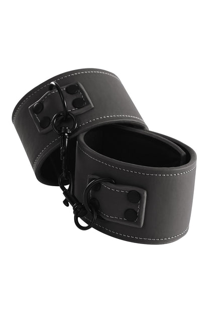 Esposas de Bondage Negras - Renegade