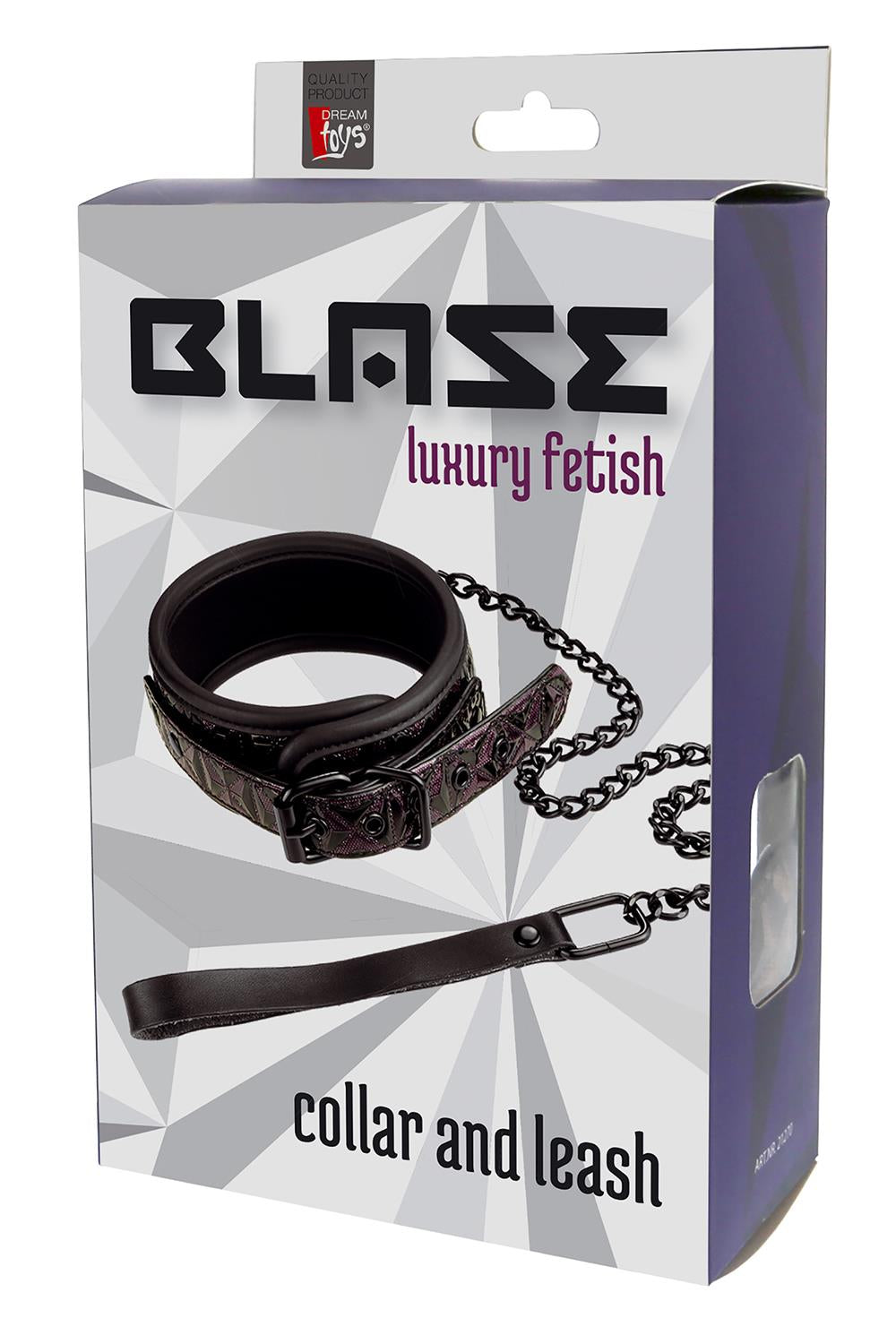 Blaze Collar And Leash Purple