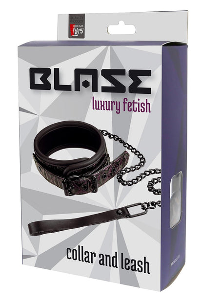 Blaze Collar And Leash Purple