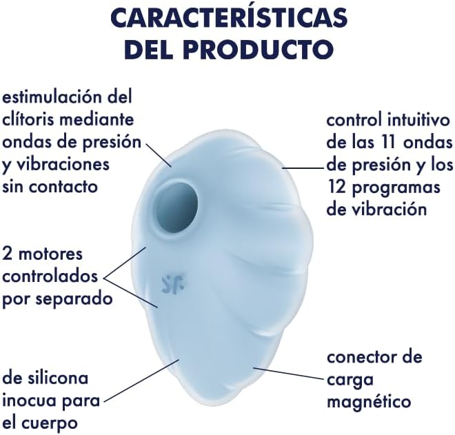 Succionador Cloud Dancer Azul - Satisfyer