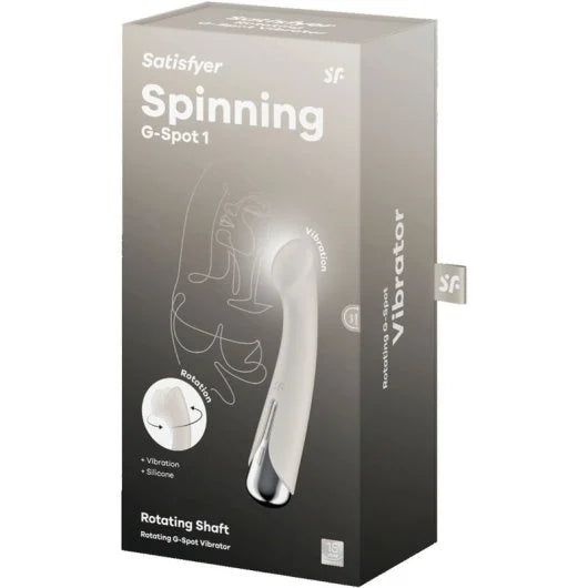 Vibrador Rotatorio Spinning G-Spot 1 Beige - Satifyer