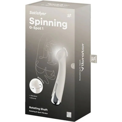 Vibrador Rotatorio Spinning G-Spot 1 Beige - Satifyer