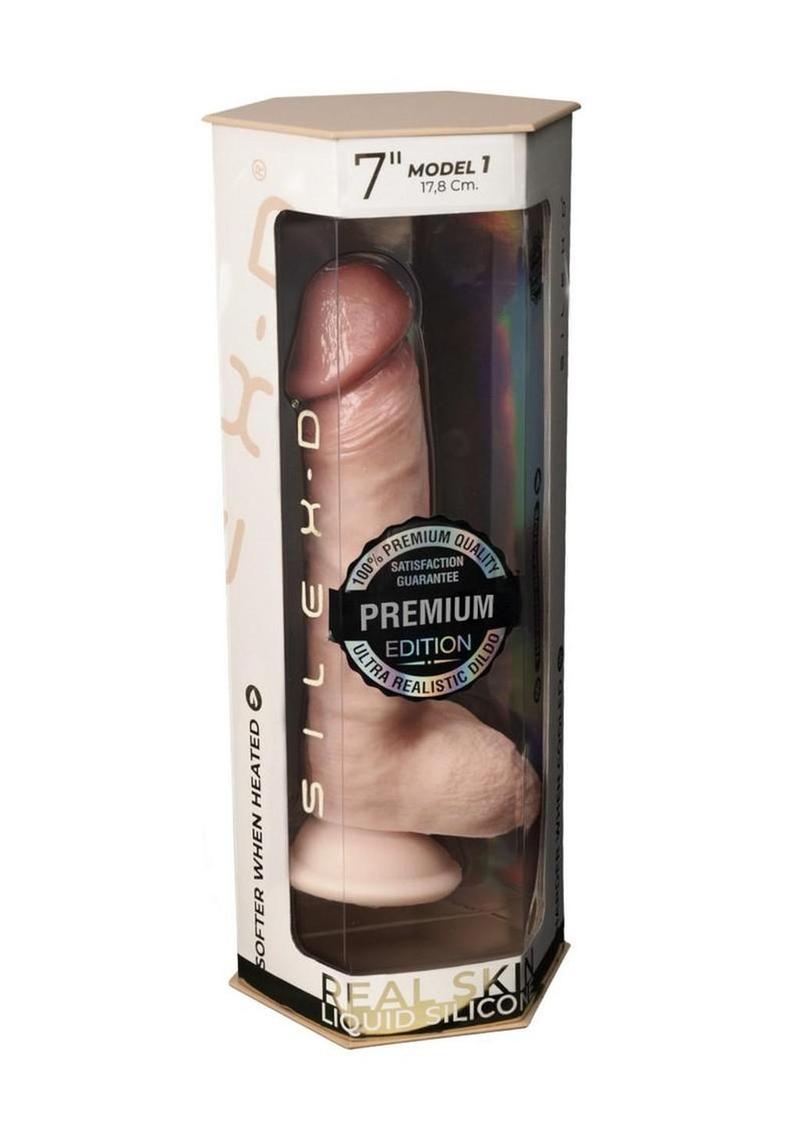 SilexD Real Skin Model 1 Dildo 7 pulgadas Color Carne