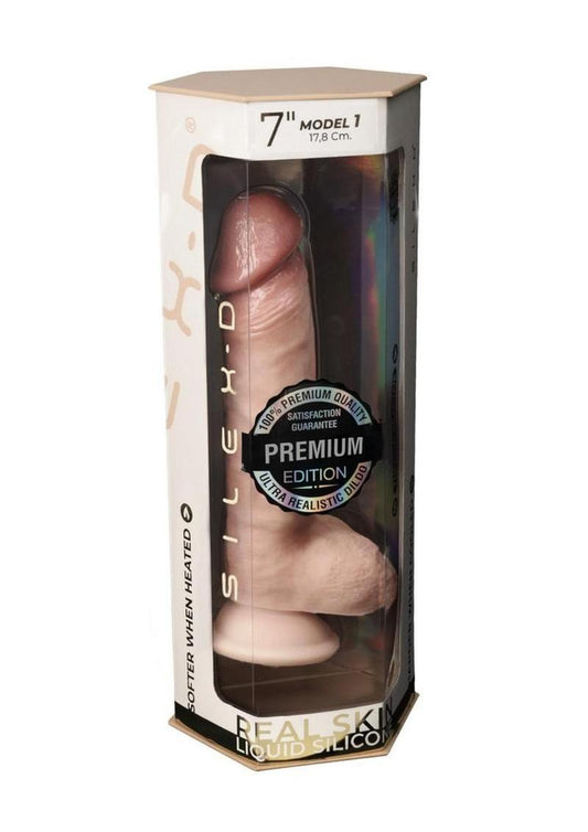 SilexD Real Skin Model 1 Dildo 7 pulgadas Color Carne