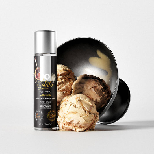 System JO - Lubricante de Agua con Sabor Gelato Caramelo Salado 30 ml