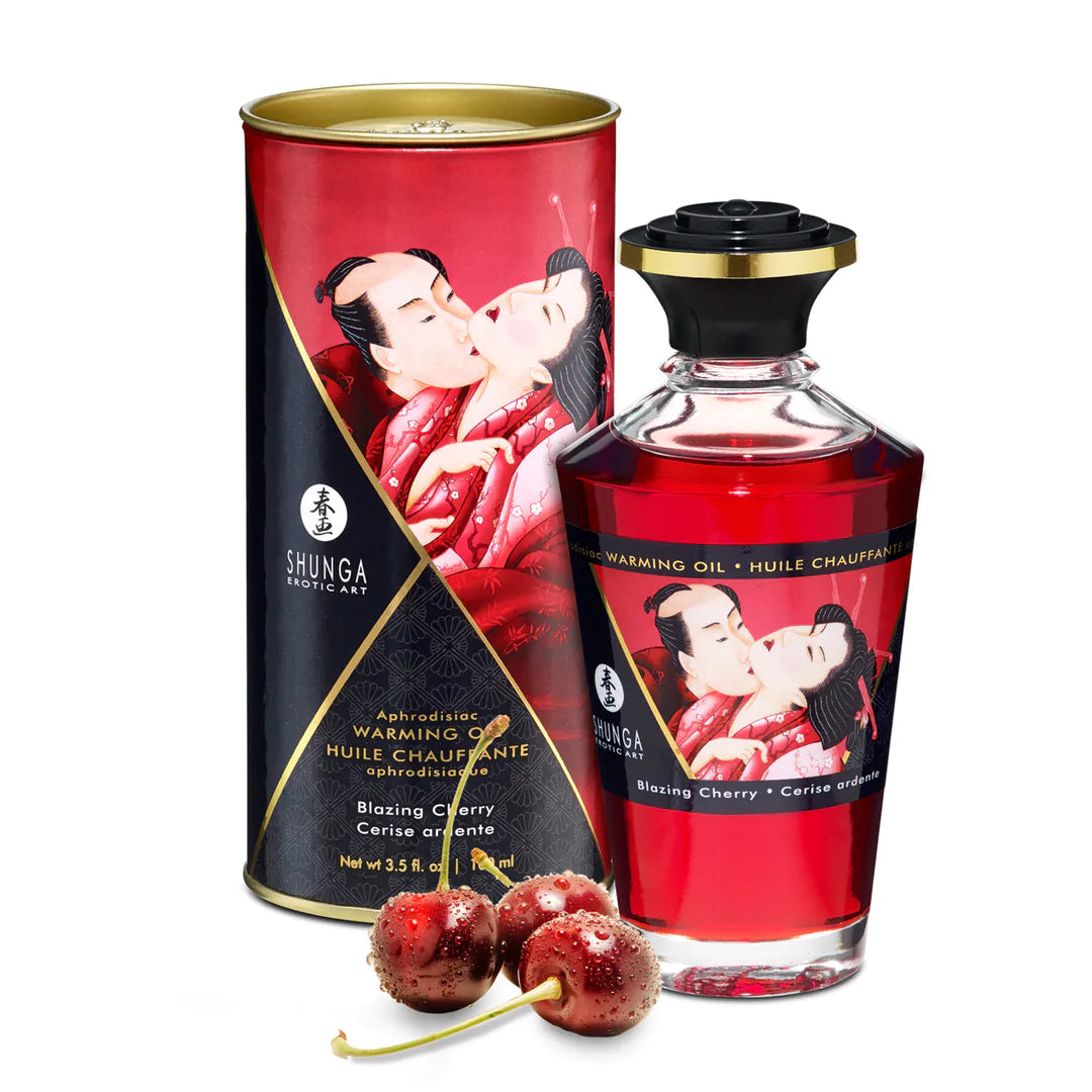 Aceite Afrodisiaco Blazing Cherry - Shunga