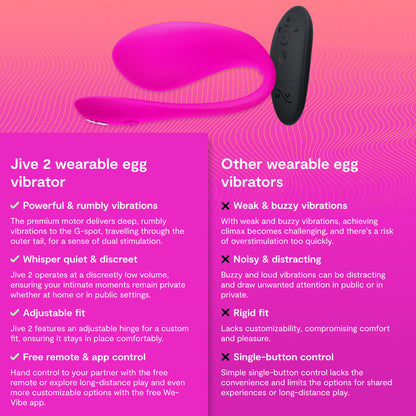 Huevo Vibrador Jive 2 - We Vibe