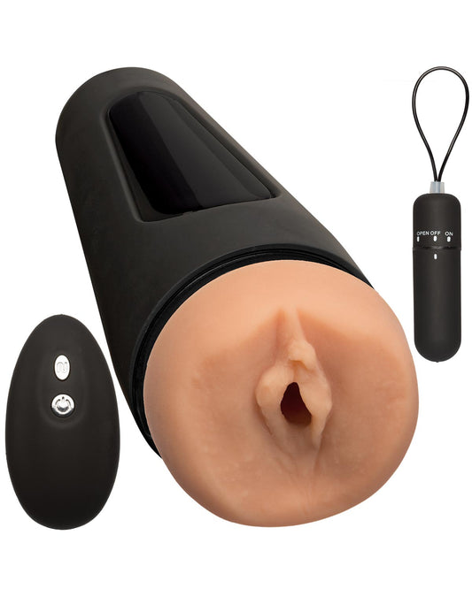 Doc Johnson Main Squeeze The Original Vibro Masturbador ULTRASKYN